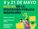 Valoración de la cuarta jornada de huelga en la educación pública madrileña