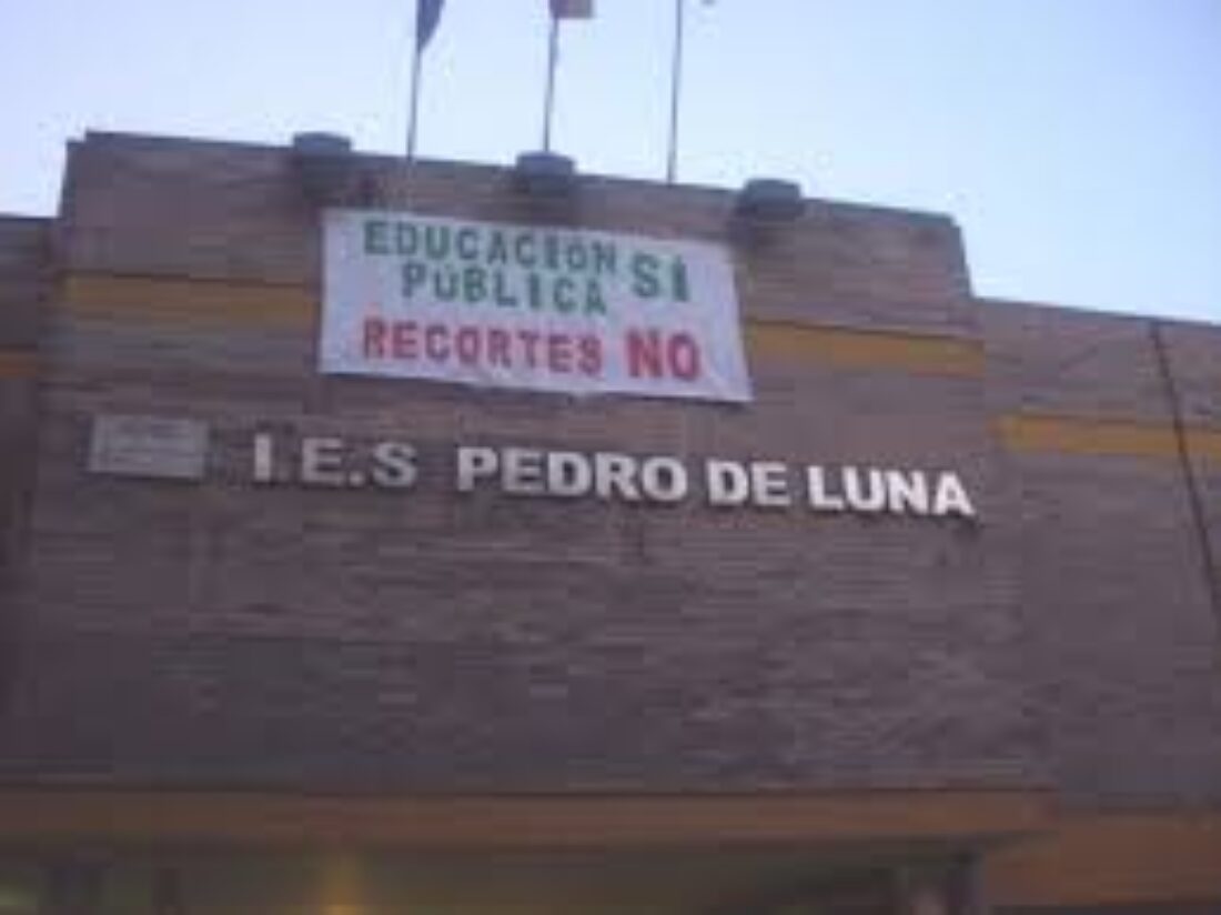 CGT denuncia que el zaragozano IES Pedro de Luna se ha visto obligado al cierre de su secretaría debido a la total falta de personal administrativo