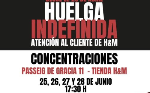 H&M Atención Cliente: 2 meses de huelga indefinida