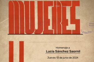 13-J: Homenaje a Lucía Sánchez Saornil