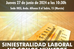 CGT señala la elevada tasa de accidentes laborales en Murcia y anuncia movilizaciones ante el INNS