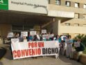 Limpieza hospitalaria de Campo de Gibraltar se moviliza por un Convenio Digno