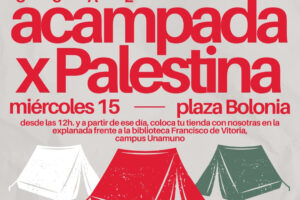 CGT Salamanca apoya la Acampada por Palestina
