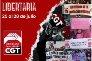 VI Escuela Libertaria de CGT Andalucía, Ceuta y Melilla