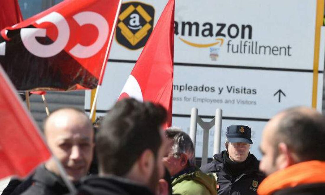 Multan a Amazon por cesión ilegal de trabajadores