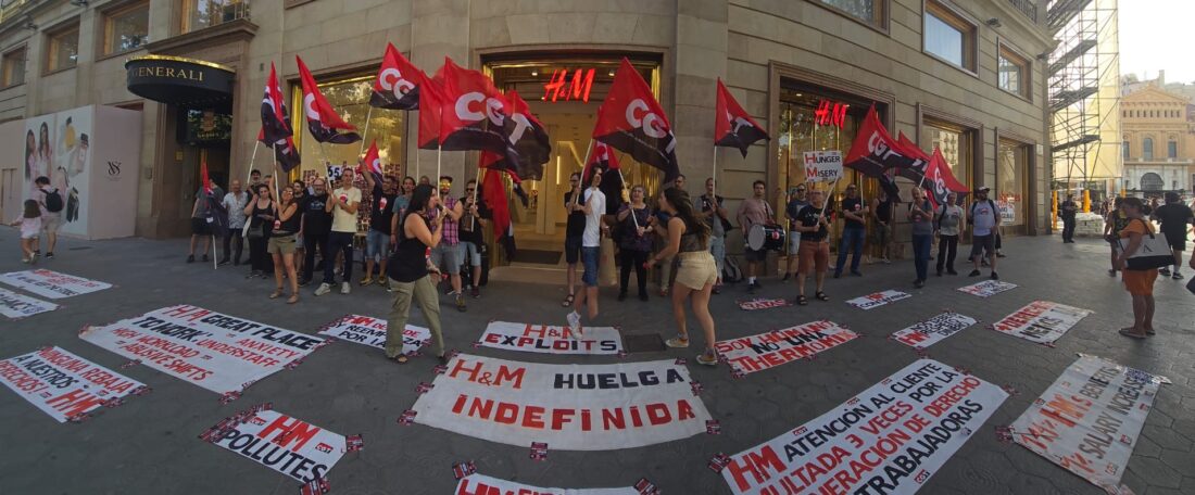Inspección de Trabajp considera muy grave la sustitución de trabajadoras en huelga de H&M y propone sanción de 7.501 €