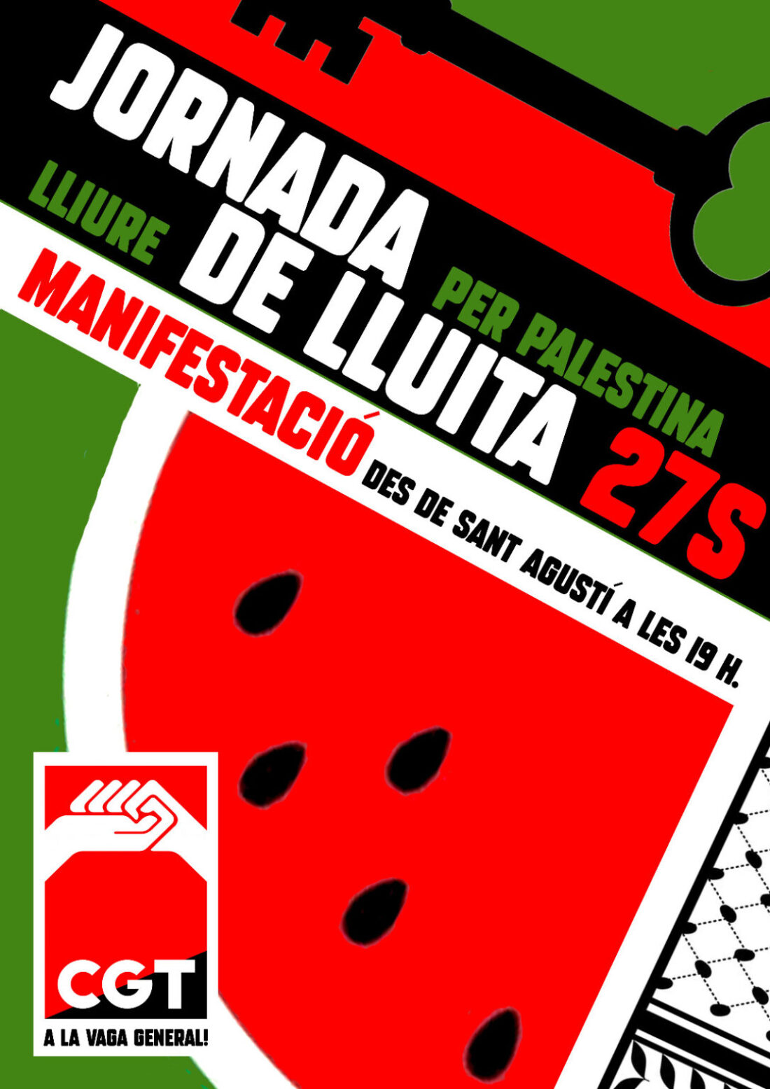 El 27-S en las calles y con el pueblo palestino