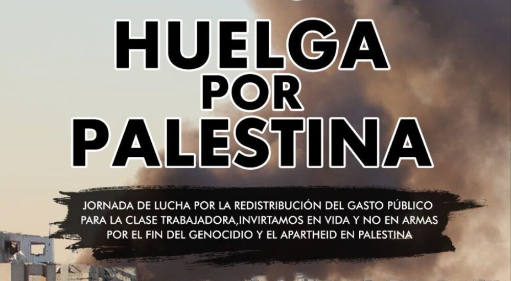 Huelga por Palestina 27 de septiembre en A Coruña