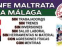 Son malagueñas casi el 50% de las ciudades españolas con más de 50.000 habitantes sin tren