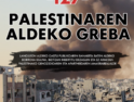 Movilizaciones 27 de septiembre, jornada de huelga y lucha contra el genocidio en Palestina (Nafarroa)