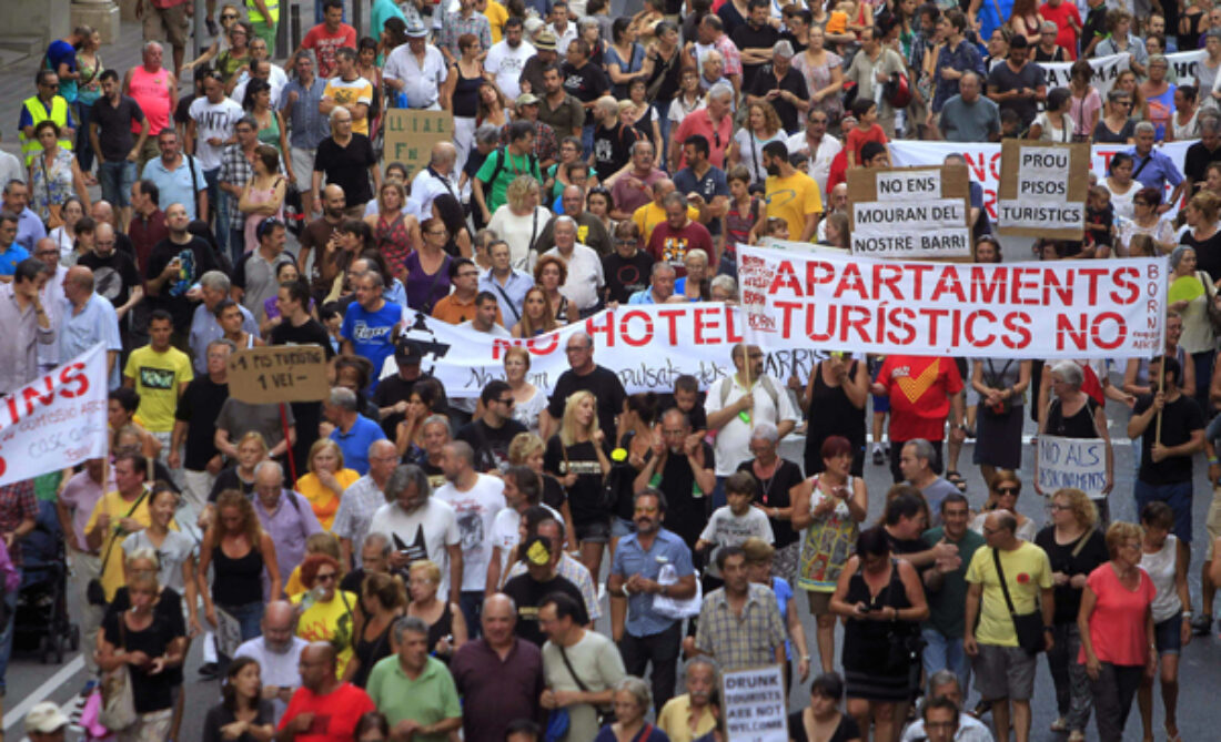 Nace Ciudades y Pueblos para Vivir, un movimiento contra los perjuicios sociales y ambientales del turismo que agrupa a medio centenar de plataformas ciudadanas