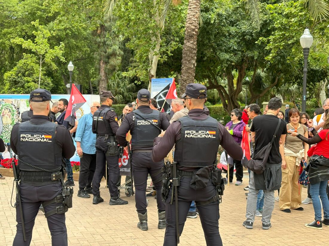 Sancionan al Secretario General de CGT Castelló por la manifestación del 1º de mayo