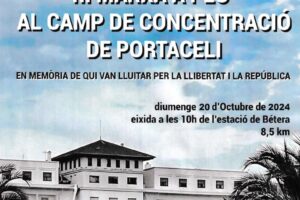 III Marcha a pie al antiguo campo de concentración franquista de Portaceli