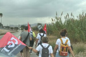 Llega a Sevilla la marcha a pie desde Málaga «PÍDELE CUENTAS A JUANMA»