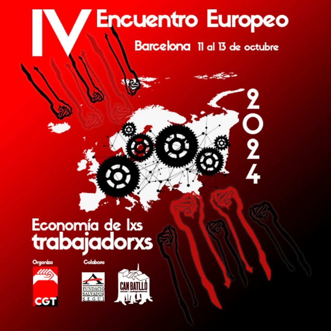 CGT organiza un nuevo encuentro europeo de economía de los trabajadores y las trabajadoras en Barcelona