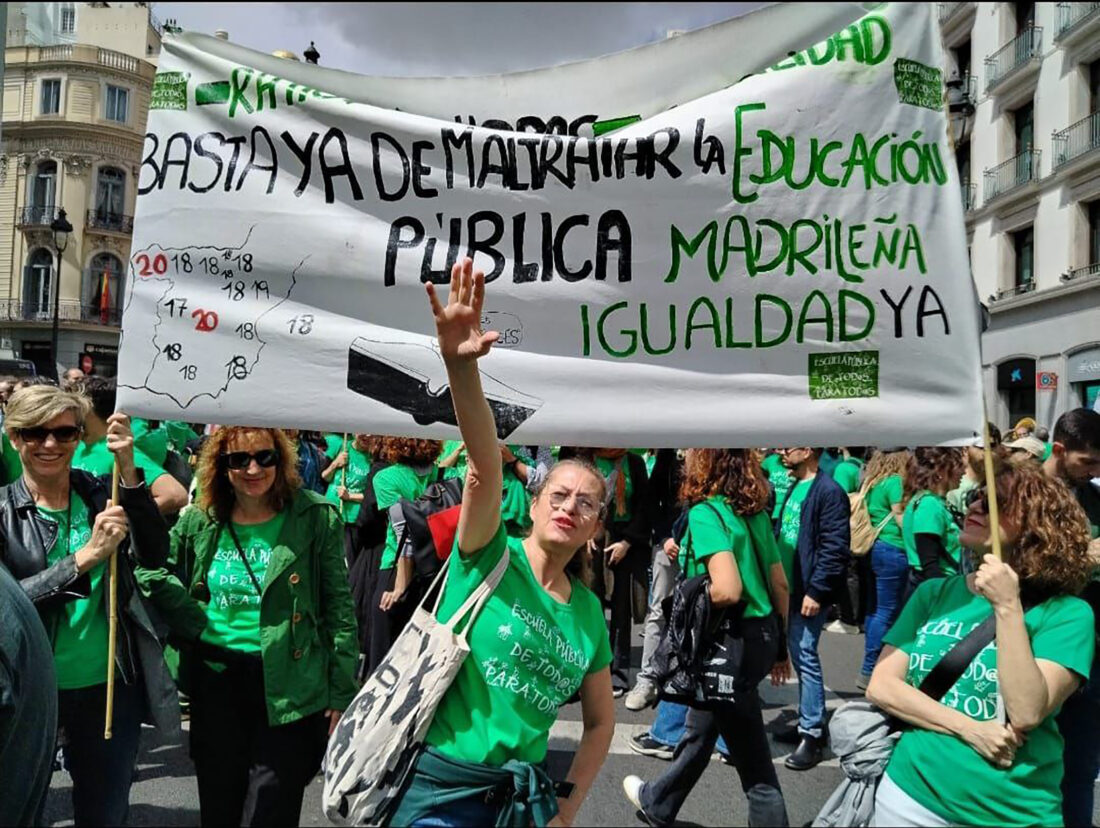 Menos Lectivas: Parar para avanzar. ¿Qué pasa con la enseñanza madrileña?