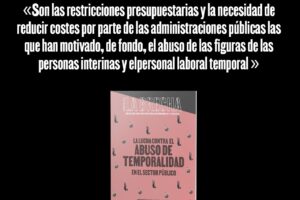 El Gabinete Económico Confederal de CGT saca un nuevo número de la publicación mensual La Brecha con el título de «La lucha contra el abuso de temporalidad en el sector público»