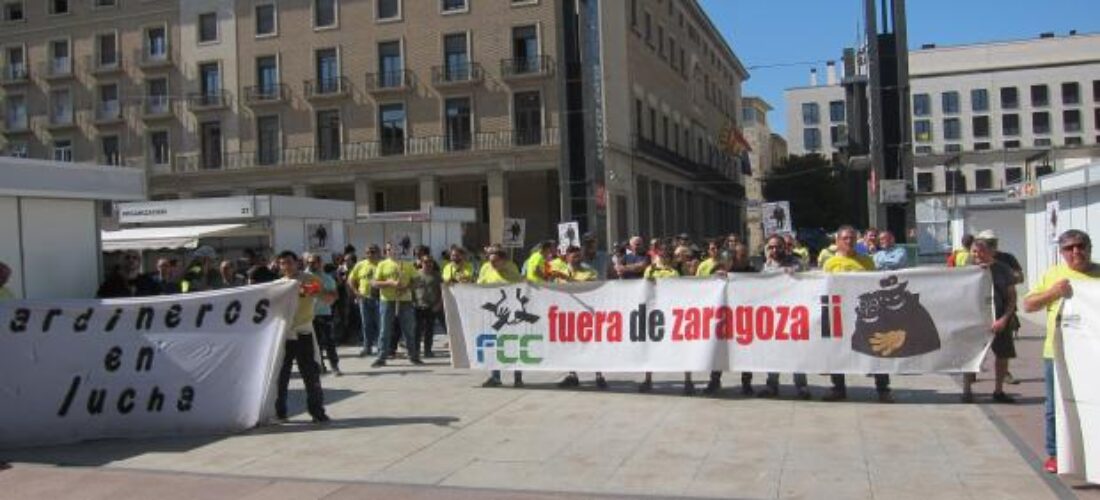 Sin acuerdo en el SAMA por el trabajador despedido en URBASER parques y jardines