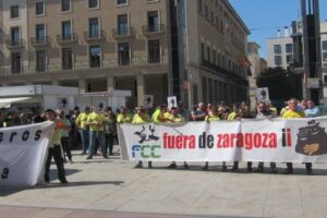 El comité de empresa de URBASER parques y jardines acuerda iniciar una campaña en defensa del trabajador despedido