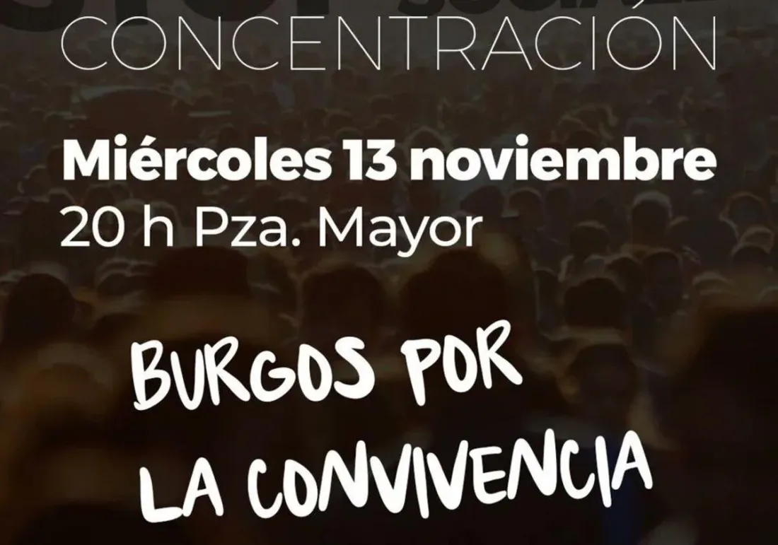 13N: Burgos por la convivencia