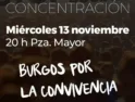 13N: Burgos por la convivencia