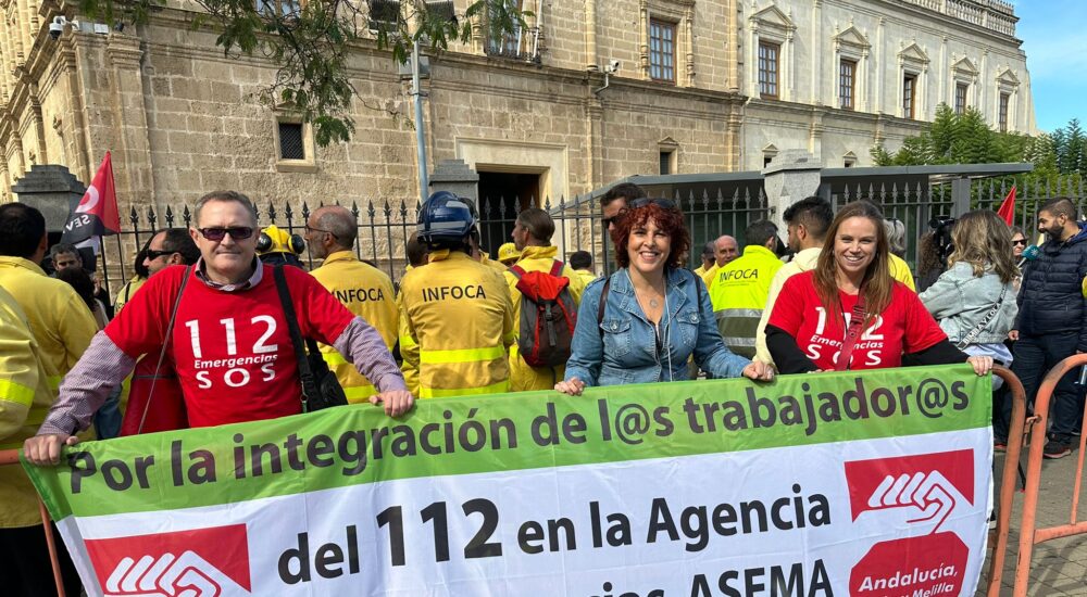 CGT convoca huelgas en 112 Andalucía frente a la exclusión por Moreno Bonilla del ASEMA