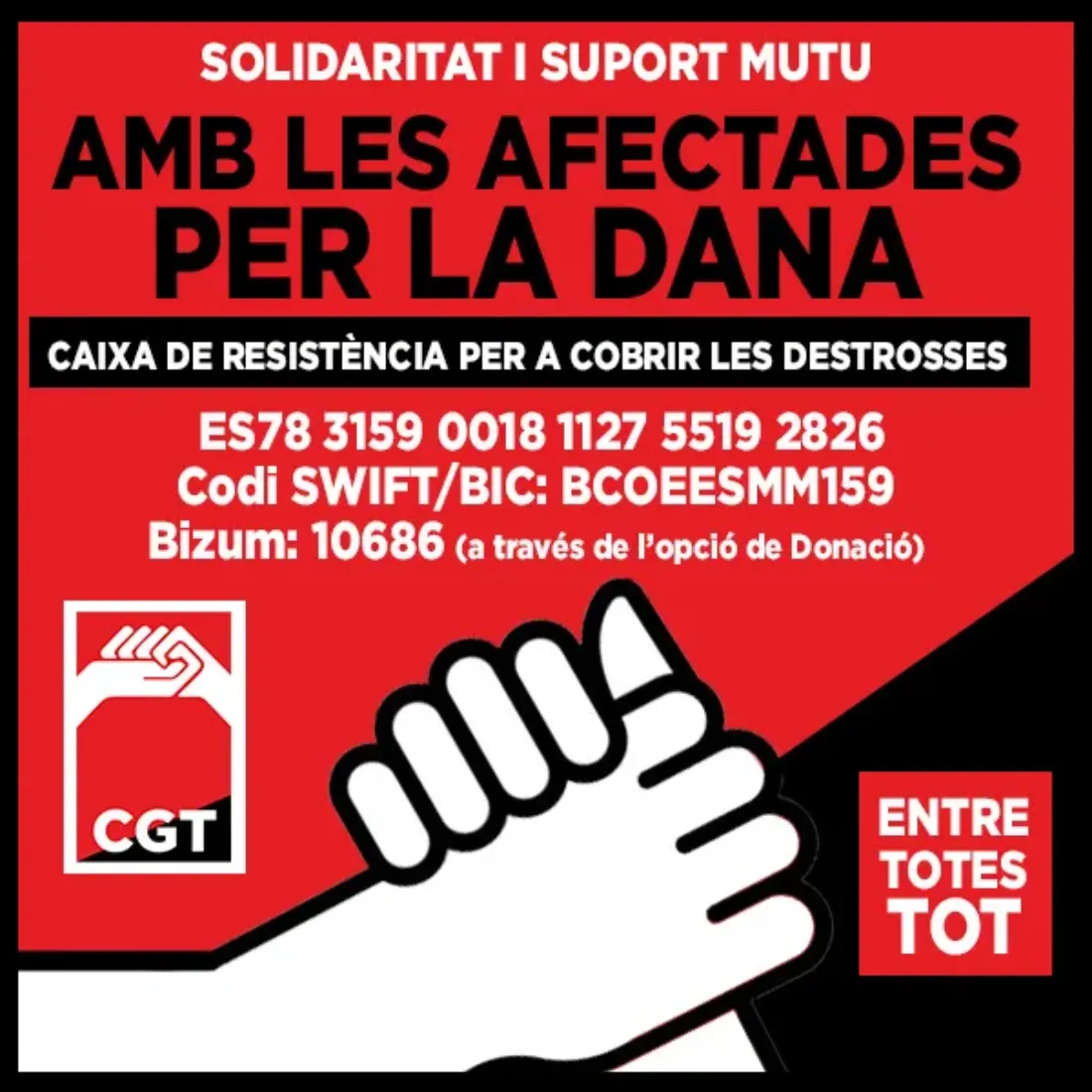 CGT en Acción: CRIMINALES… Seguimos cultivando la solidaridad 11/12/24