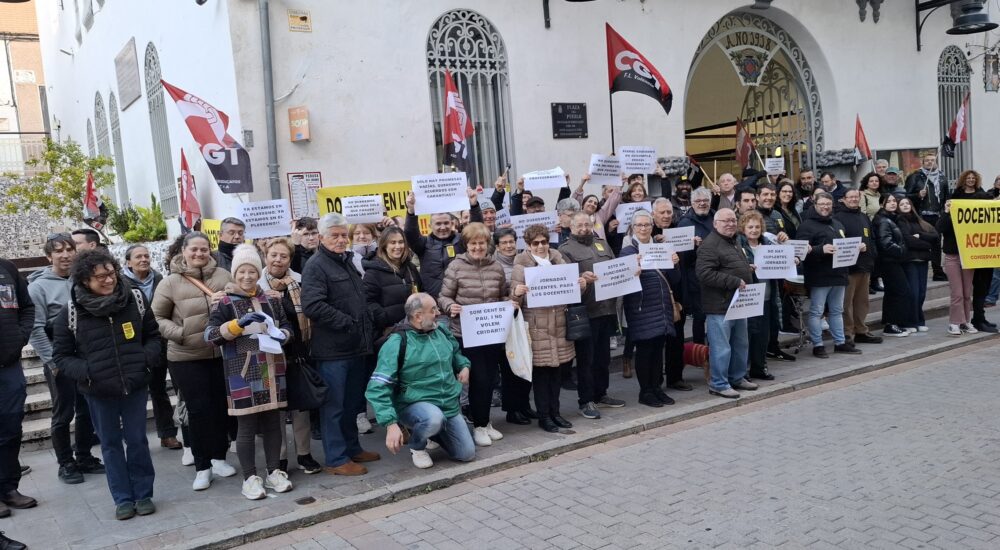 El sindicato CGT convoca 5 días de huelga en el Conservatorio de Música de Buñol