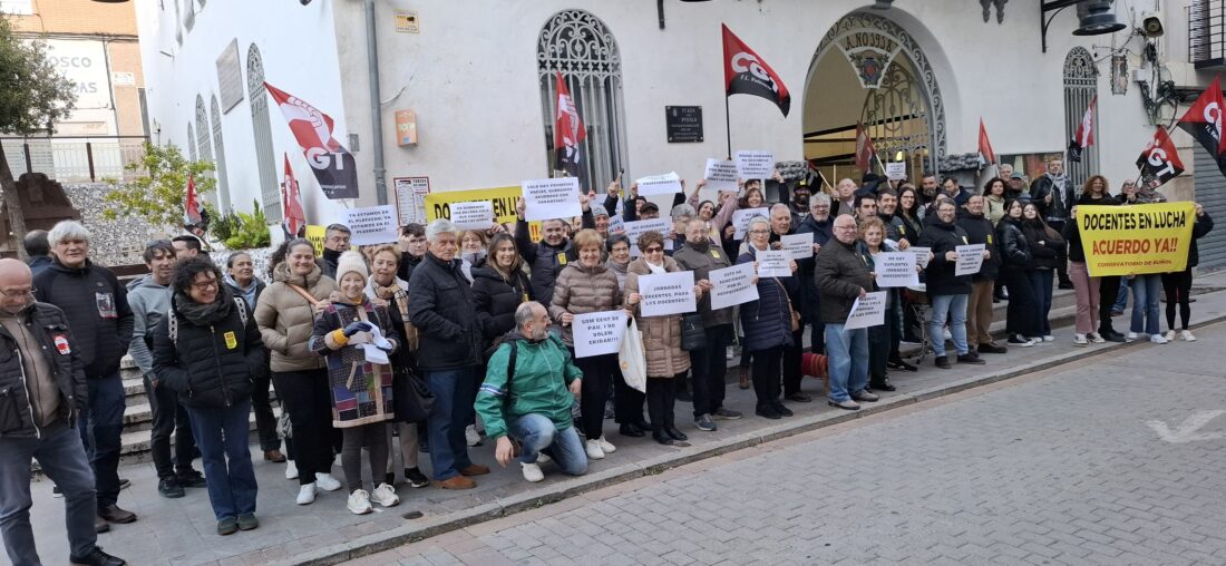 El sindicato CGT convoca 5 días de huelga en el conservatorio de música de Buñol