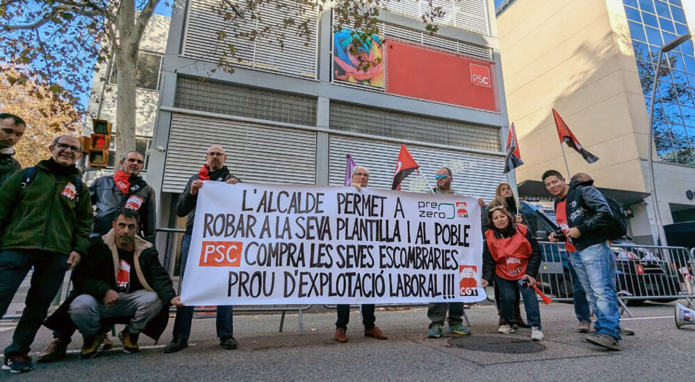 Algo huele a podrido  en el Baix Penedès: Huelga en PreZero Baix Penedès