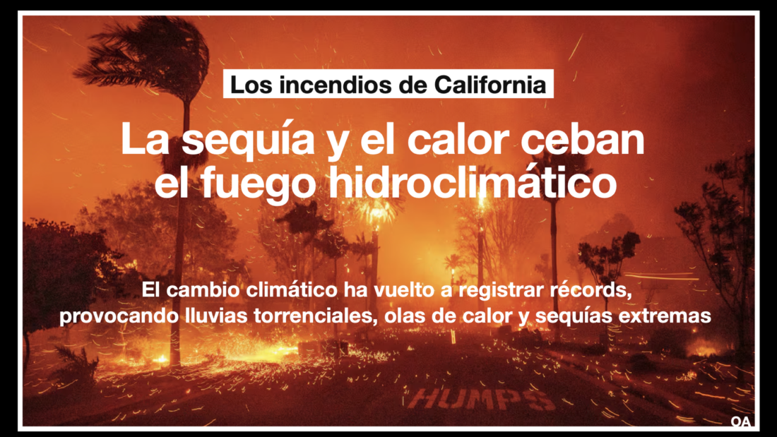 Los incendios de California