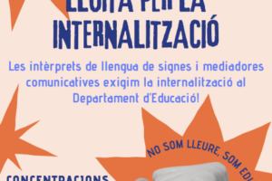 El servei d’interpretació de l’àmbit educatiu postobligatori lluita per la internalització