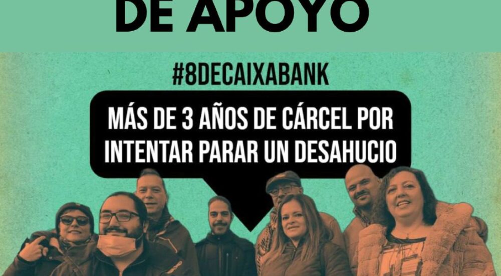 CGT apoya a las compañeras del caso ‘Las 8 de Caixabank’