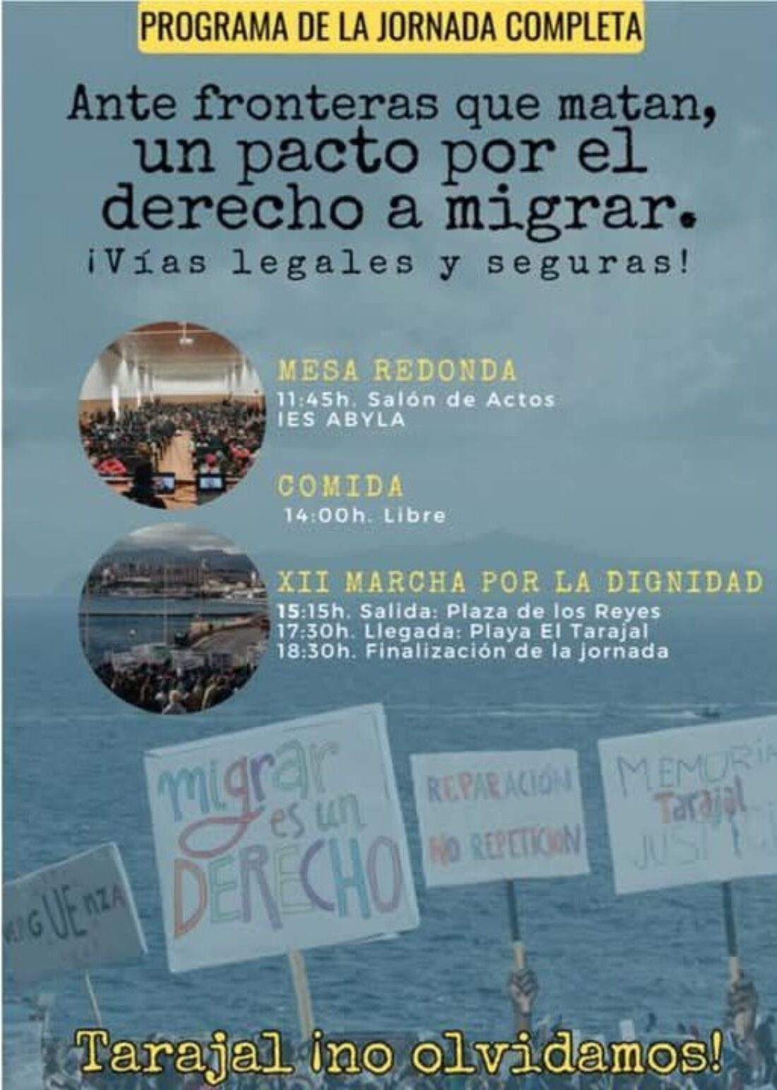 XII Marcha por la Dignidad – Tarajal 2025