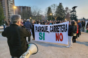 Ni un paso atrás contra el destrozo del parque Eugenia de Montijo y su entorno