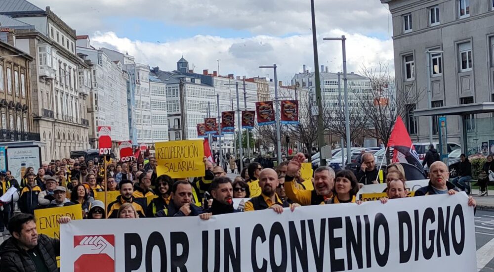 Arranca con forza a folga convocada pola CGT na Área Noroeste de Correos