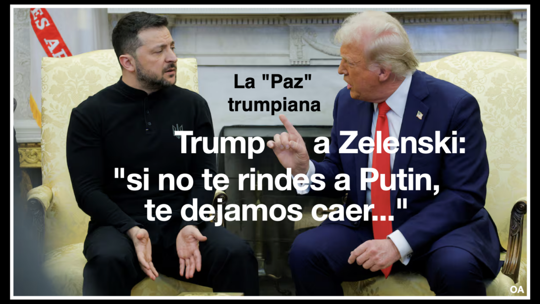 Trump y Zelenski