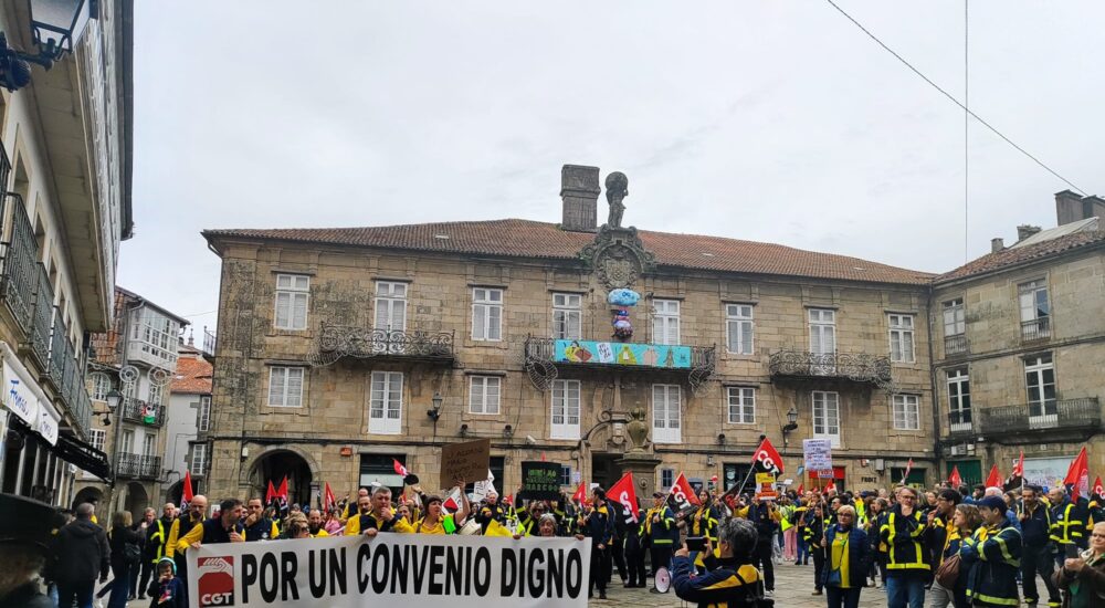 Éxito da folga e das mobilizacións Correos 5M