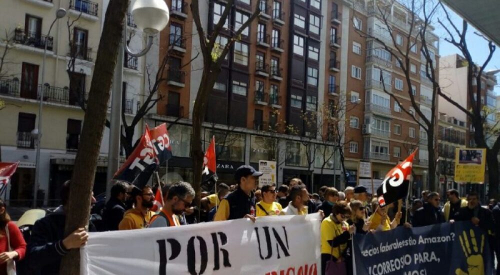 14-M: Huelga Correos Madrid