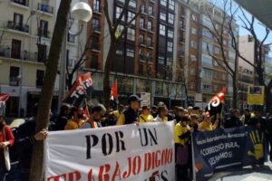 14-M: Huelga Correos Madrid