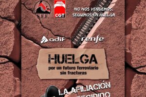 El 26 de marzo y 1 de abril nuevas jornadas de huelga en RENFE y ADIF