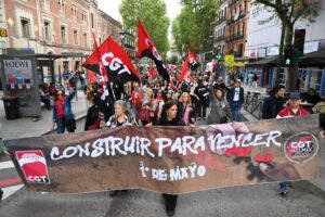 CGT presente en más de 60 movilizaciones del 1° de Mayo en todo el Estado