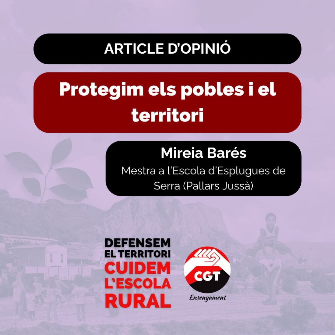 Protegim els pobles i el territori