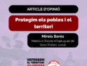 Protegim els pobles i el territori
