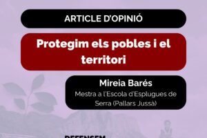 Protegim els pobles i el territori