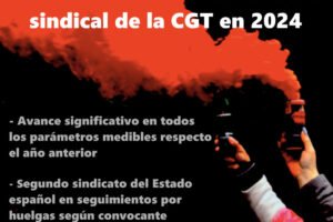 Fuerte incremento de la lucha sindical de la CGT en 2024