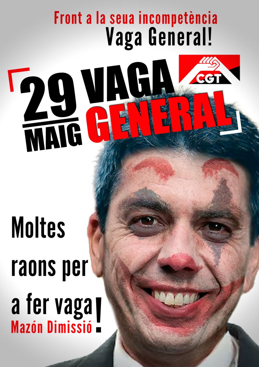 El Comité de empresa de EMT València secundará la Huelga General del 29 de mayo