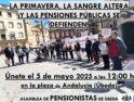 5-M: La Asamblea de Pensionistas de Úbeda convoca una nueva concentración