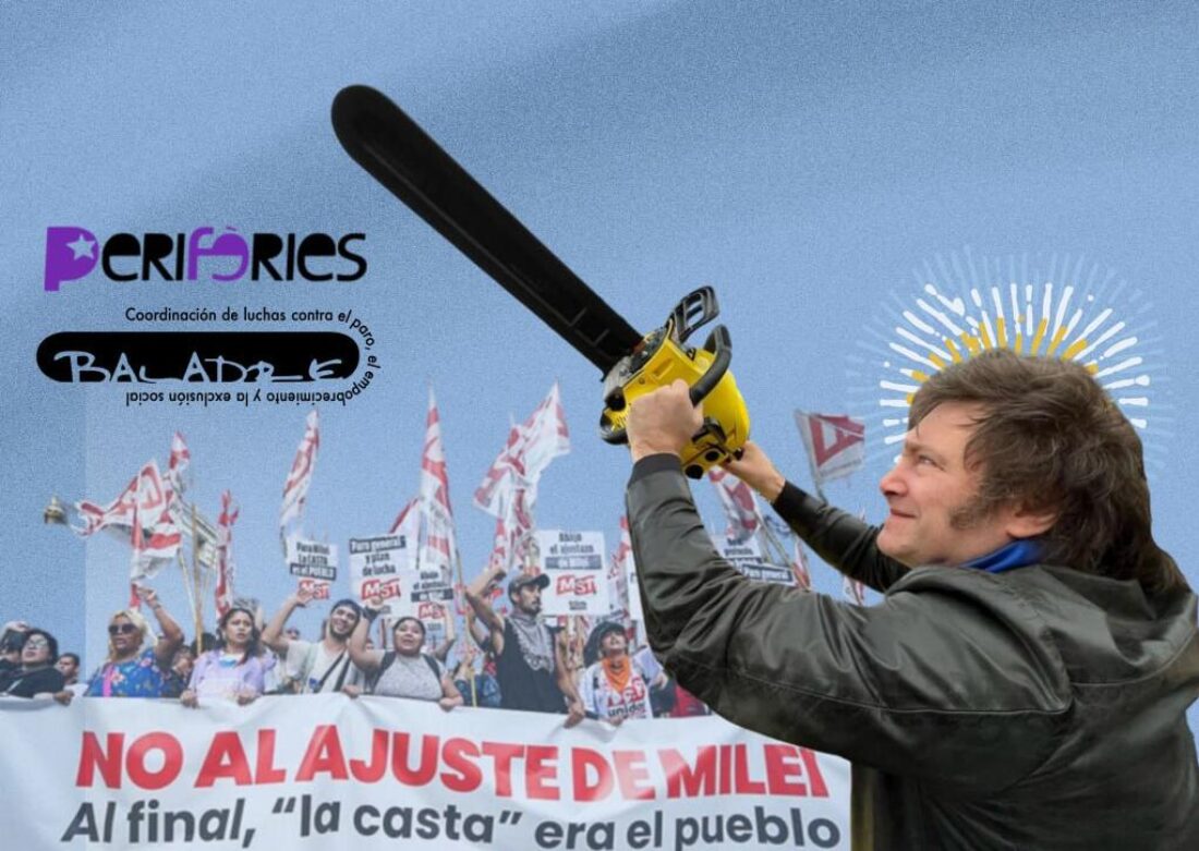 Motosierra a los derechos sociales en la Argentina de Milei