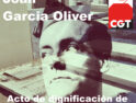 CGT estará presente en México en el acto de homenaje y dignificación de la tumba de Juan García Oliver